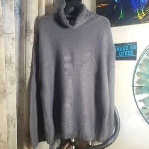 DIVIDED  SWEATER (Turle Neck)